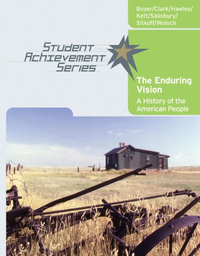Imagen de archivo de The Enduring Vision a la venta por BooksRun