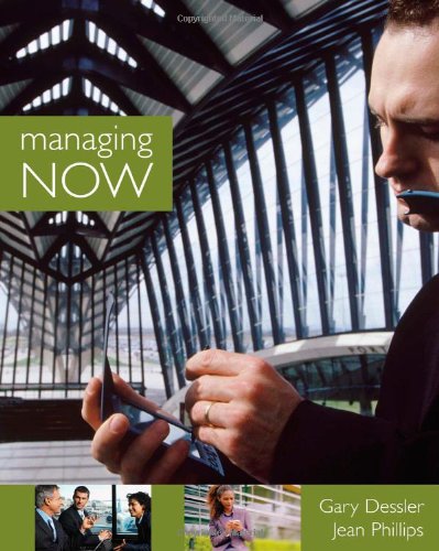 Imagen de archivo de Managing Now a la venta por HPB-Red