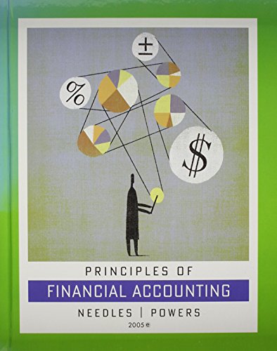 Principles of Financial Accounting Textbook + Cd (Revised) + Smarthinking + Working Papers Volume 1 (9780618744121) by Needles, Belverd E.