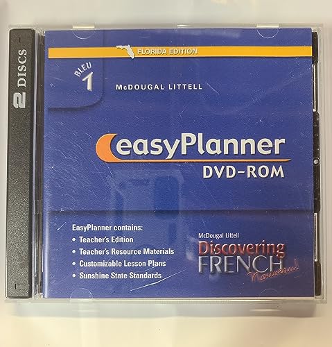 Discovering French Nouveau Florida: EasyPlanner DVD Level 1 (9780618748235) by MCDOUGAL LITTEL