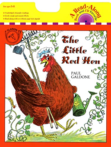Imagen de archivo de The Little Red Hen Book Cd (Paul Galdone Nursery Classic) a la venta por Books-FYI, Inc.