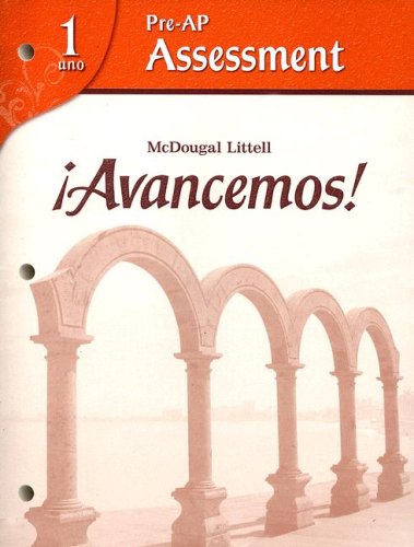 9780618753284: Pre-AP Assessment (Avancemos!, Level 1a/1b/1) (Spanish Edition)