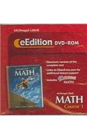 McDougal Littell Math Course 1: eEdition DVD-ROM 2007 (9780618754236) by MCDOUGAL LITTEL