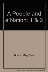 9780618754434: A People and a Nation: 1 & 2