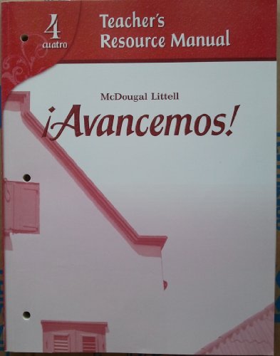 Beispielbild fr Avancemos! 3 Tres (Unit 6 Transparency Book) zum Verkauf von Wonder Book