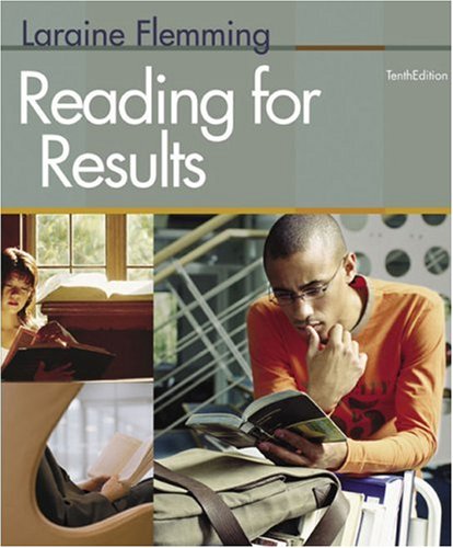 Beispielbild fr Reading for Results zum Verkauf von Jenson Books Inc