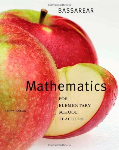 Stock image for Mathematics for Elementary School Teachers for sale by GoldenWavesOfBooks