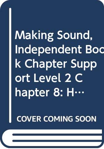 Beispielbild fr Houghton Mifflin Science California : Ind Bk Chptr Supp Lv2 Ch8 Making Sound zum Verkauf von Better World Books