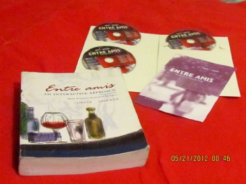 Imagen de archivo de Entre Amis with St ACT Manual (Custom) 5th a la venta por Wonder Book