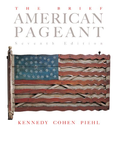 Imagen de archivo de The Brief American Pageant: A History of the Republic a la venta por Wonder Book