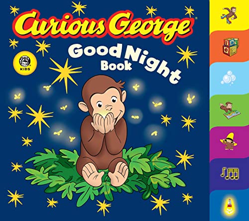 Beispielbild fr Curious George Good Night Book (CGTV Tabbed Board Book) zum Verkauf von SecondSale