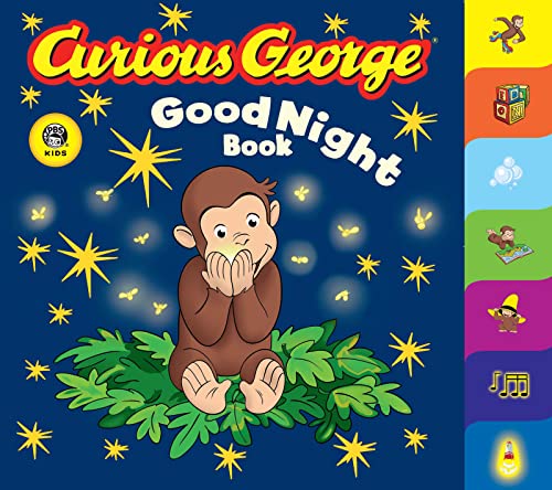 Imagen de archivo de Curious George Good Night Book (CGTV Tabbed Board Book) a la venta por SecondSale