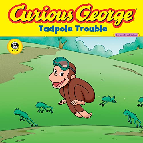 9780618777129: Curious George Tadpole Trouble (Cgtv 8x8) (Curious George 8x8)