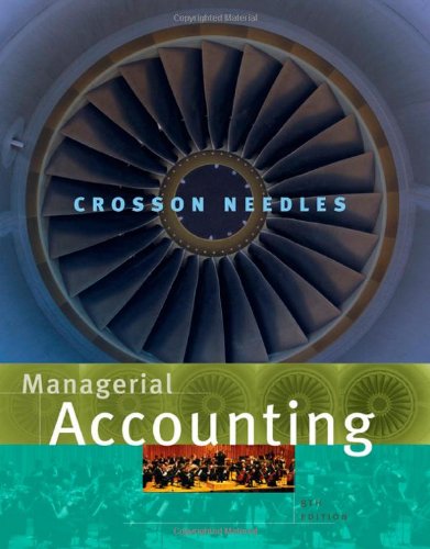 Beispielbild fr Managerial Accounting zum Verkauf von ThriftBooks-Atlanta
