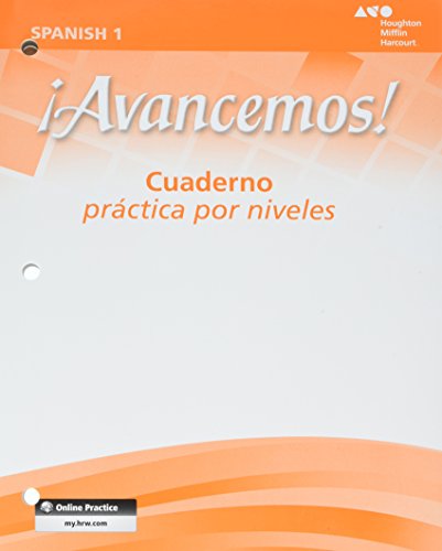 Imagen de archivo de Cuaderno: Practica por niveles (Student Workbook) with Review Bookmarks Level 1 (Avancemos!) (Spanish Edition) a la venta por GF Books, Inc.