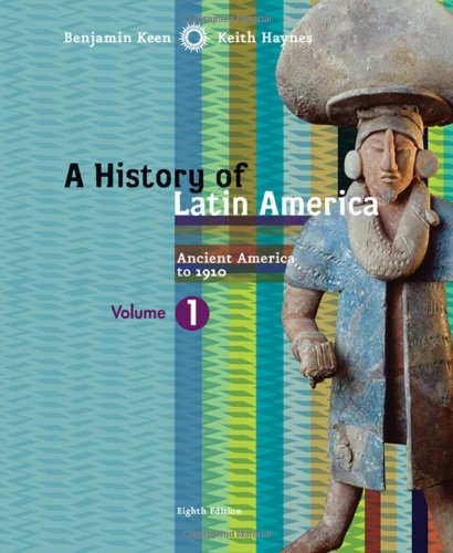 Beispielbild fr A History of Latin America, Volume 1: Ancient America to 1910 zum Verkauf von HPB-Red