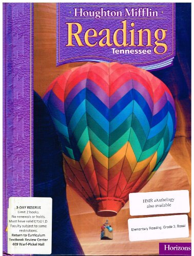 Beispielbild fr Houghton Mifflin Reading Tennessee: Student Edition Level 3.2 Horizons 2007 zum Verkauf von ThriftBooks-Dallas