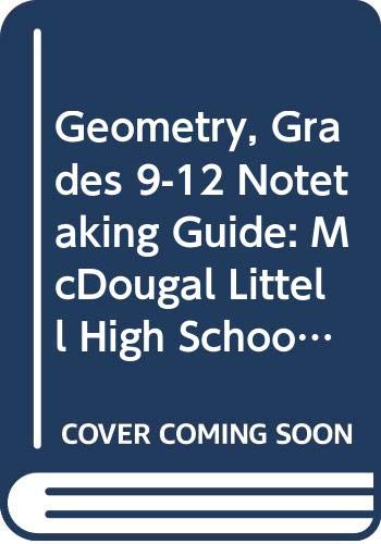 9780618789153: Holt McDougal Larson Geometry: Notetaking Guide