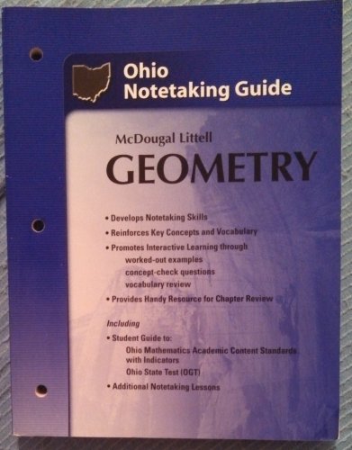 Holt McDougal Larson Geometry: Notetaking Guide Â© 2007 (9780618789160) by MCDOUGAL LITTEL