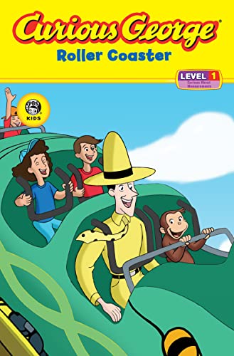 9780618800407: Curious George Roller Coaster (Cgtv Reader) (Curious George, Level 1)