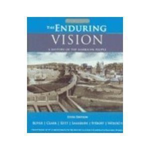 Beispielbild fr The Enduring Vision: A History of the Maerican People: Ap Edition zum Verkauf von Gulf Coast Books