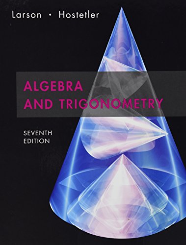 9780618802074: Algebra and Trigonometry