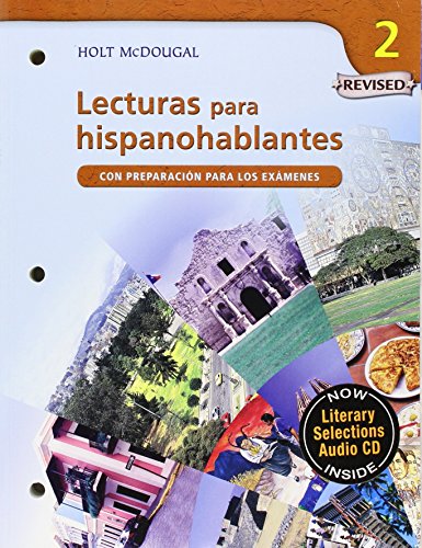 9780618802302: Avancemos Level 2, Grades 9-12 Lecturas Para Hispanohablantes with Audio CD: Mcdougal Littell Avancemos (Spanish Edition)