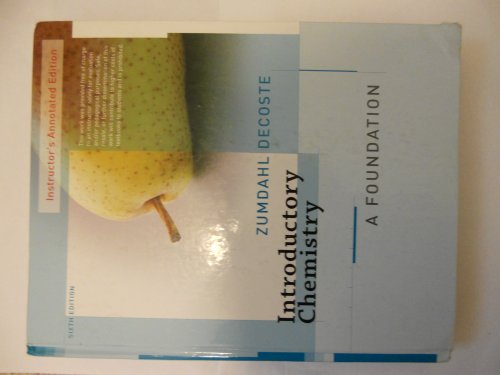Imagen de archivo de Introductory Chemistry Teacher's Edition a la venta por ThriftBooks-Dallas