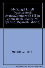 9780618803484: avancemos!: Avanzacomics with Fill-In Comic Book Level 3: Mcdougal Littell Avancemos (Ml Spanish)