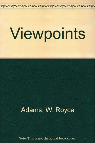 Viewpoints (9780618806355) by Adams, W. Royce