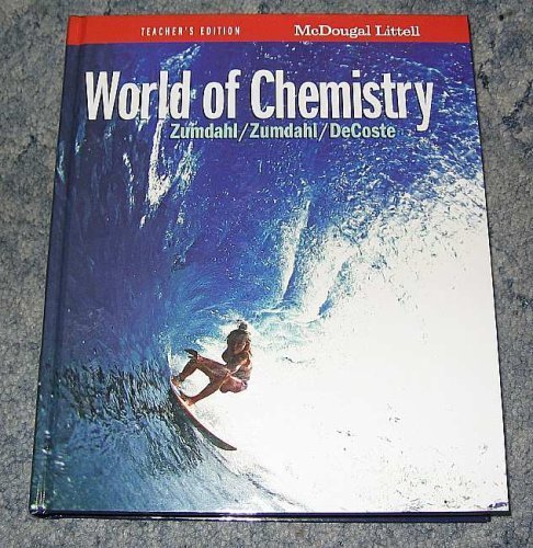 Stock image for World of Chemistry (Teacher's Edition) for sale by Books Unplugged