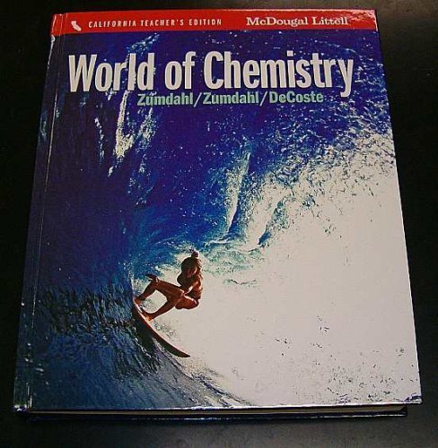 Stock image for The World of Chemistry California Teacher's Edition for sale by ThriftBooks-Dallas