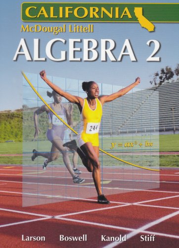 Beispielbild fr Algebra 2: California zum Verkauf von Better World Books
