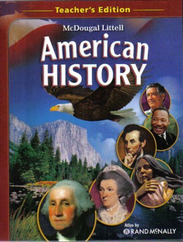 Beispielbild fr American History Teachers Edition zum Verkauf von Booksavers of MD