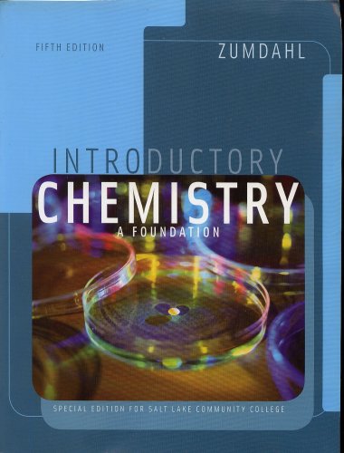 9780618816194: Introductory Chemistry: A Foundation