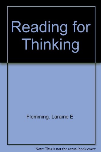 9780618820627: Reading for Thinking