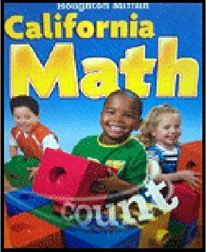 9780618827367: Mathmatics Level K: Houghton Mifflin Mathmatics California