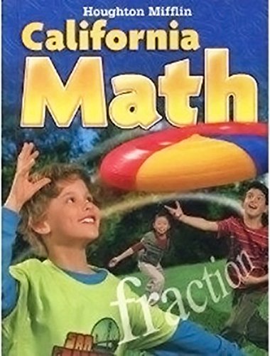 Beispielbild fr Mathmatics Level 4: Houghton Mifflin Mathmatics California zum Verkauf von Front Cover Books