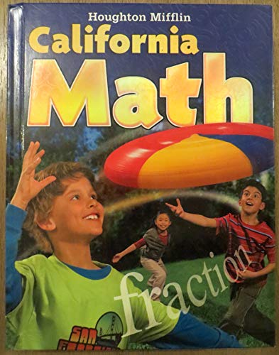 Stock image for Houghton Mifflin Mathmatics California: Student Edition Level 4 2009 for sale by Better World Books
