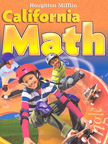 Stock image for Houghton Mifflin Mathmatics California: Student Edition Level 5 2009 for sale by HPB-Red