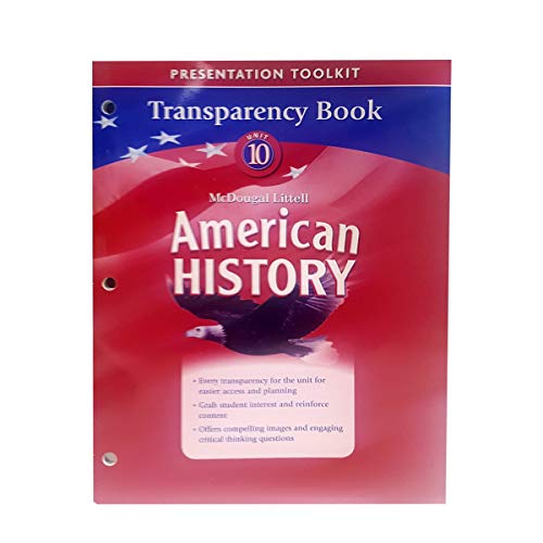 Stock image for Mcdougal Littell Middle School American History Transparency Book Unit 7, Grades 6-8 for sale by -OnTimeBooks-