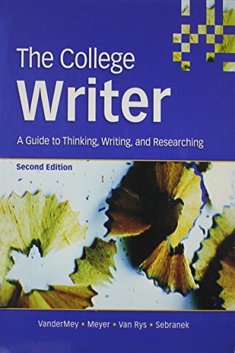 9780618836253: The College Writer