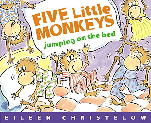 9780618836826: Five Little Monkeys Jumping on the Bed Big Book