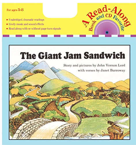 9780618839520: The Giant Jam Sandwich Book & CD [With CD] (Read-Along Books)