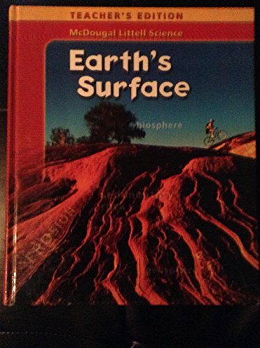 Stock image for McDougal Littell Science: Teacher Edition Earth's Surface 2007 for sale by ThriftBooks-Dallas