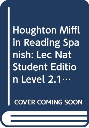 9780618850686: Houghton Mifflin Reading Spanish: Lec Nat Student Edition Level 2.1 Avenuturas 2008