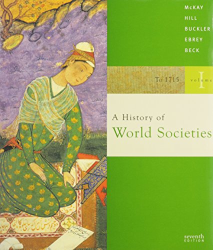 World Societies (9780618875191) by McKay, John P.