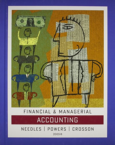 Neddles' Financial Managerial Accounting + Cd + Working Papers Cd + Tutor Cd + Study Guide + Smarthinking 7th Edition (9780618882809) by Needles, Belverd E.