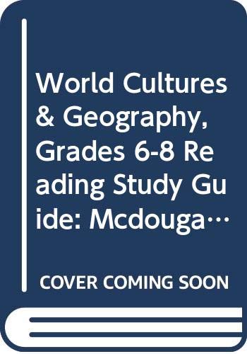 Stock image for McDougal Littell World Cultures and Geography Reading Study Guide with Additional Support Spanish Grades 6-8 for sale by TextbookRush