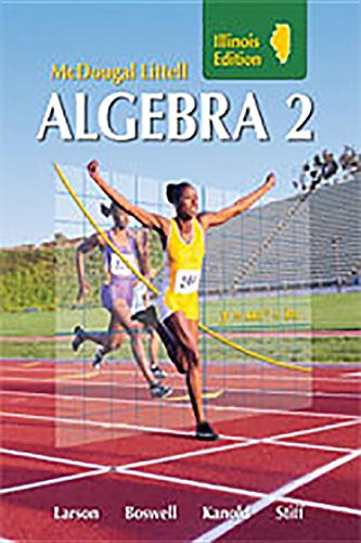 9780618887651: Algebra 2, Grades 9-12: Mcdougal Littell High School Math Illinois
